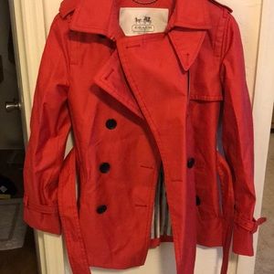 Coach trench coat